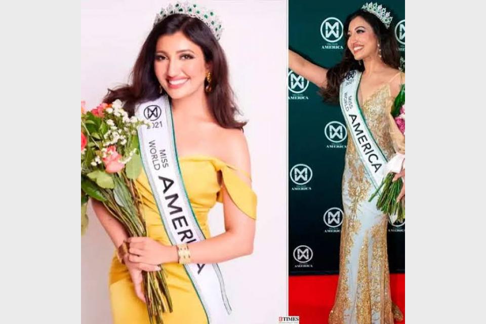 Indian-American Model Shree Saini Joins Miss World Pageant 2021 Contestants At Puerto Rico 